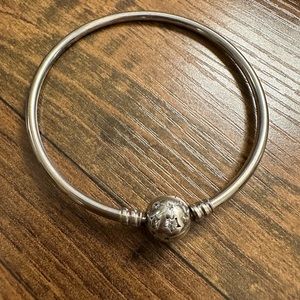 Pandora Moments Stars & Galaxy Bangle Bracelet
